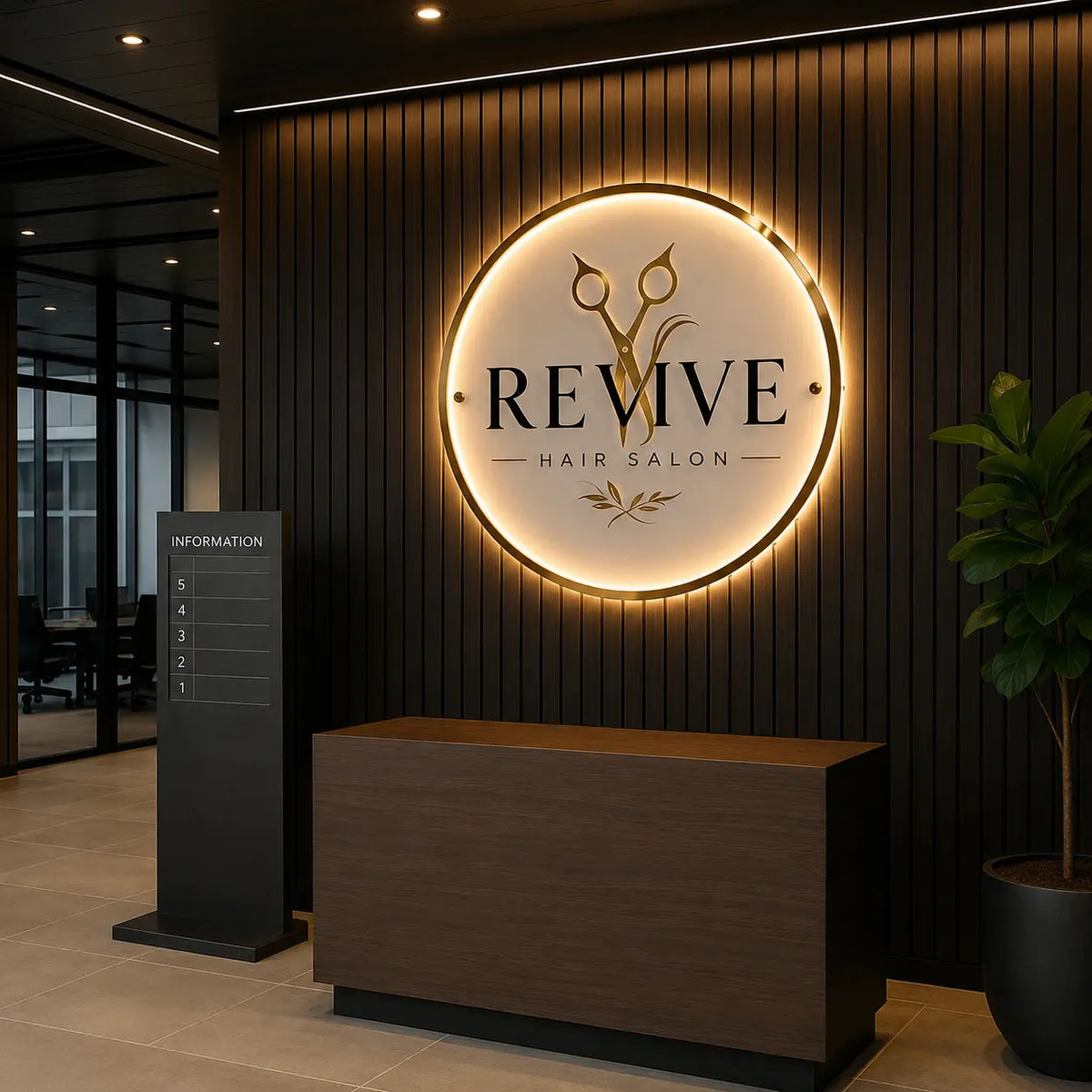 Office wall decor and acrylic logo signs collection Pakistan