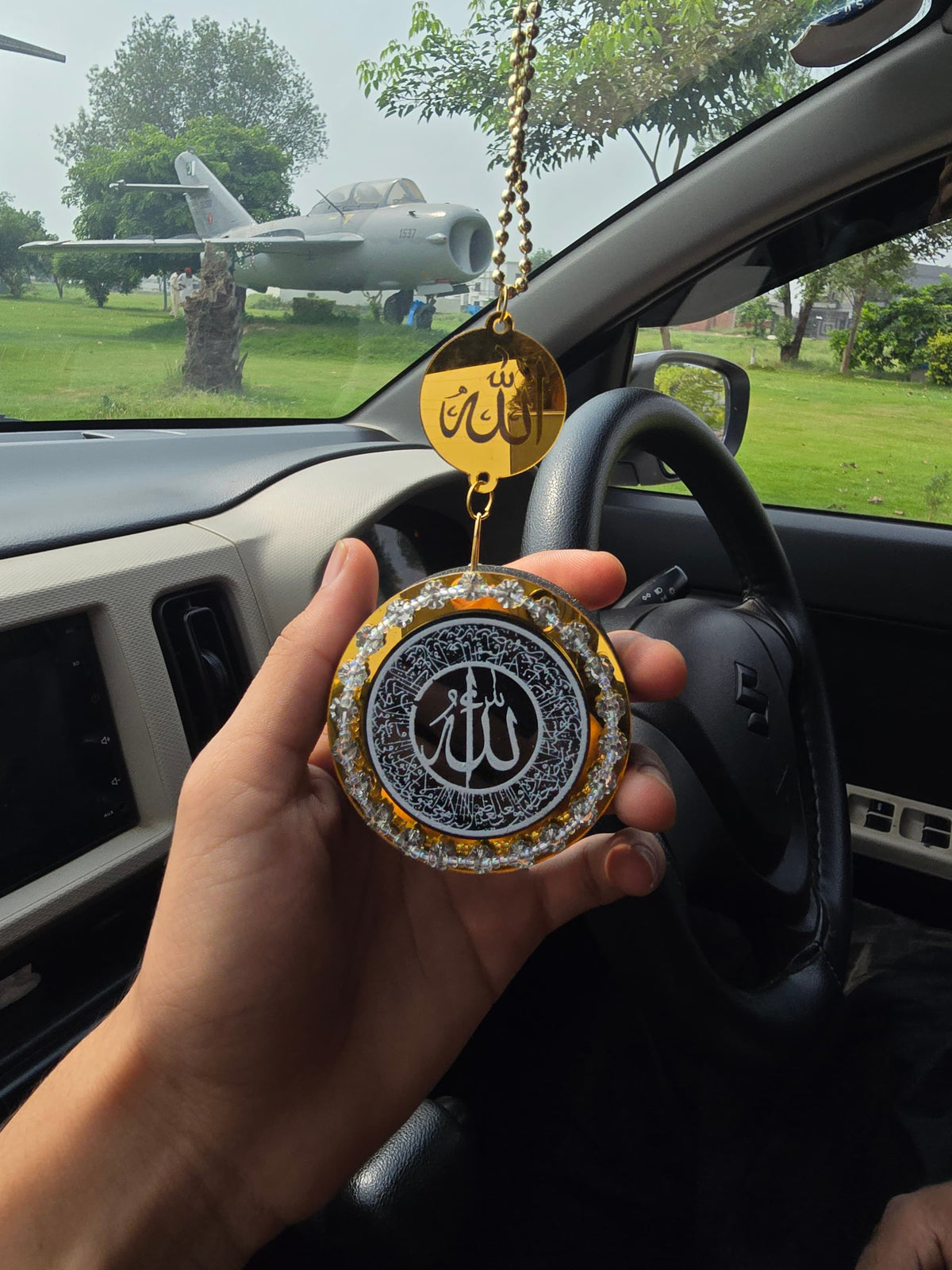 Premium Islamic Car Rearview Mirror Hanging