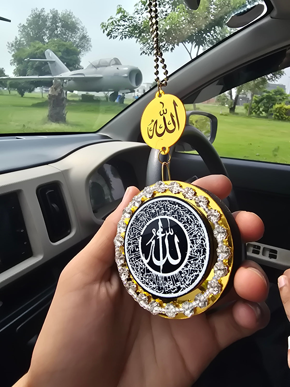 Premium Islamic Car Rearview Mirror Hanging
