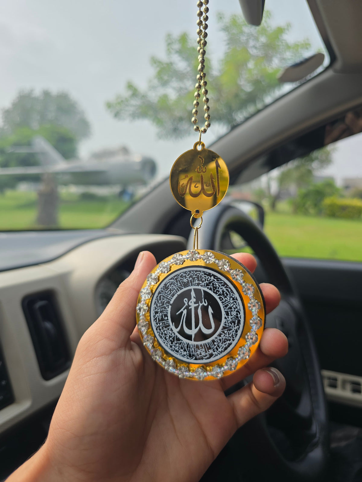 Premium Islamic Car Rearview Mirror Hanging