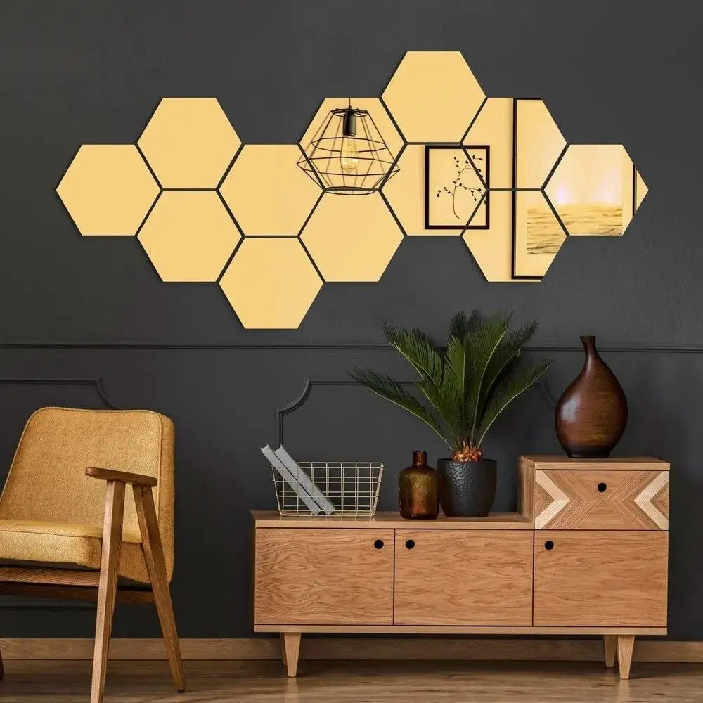 Geometric Laser Cut Wall Art